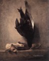 Still Life with Dead Pheasant and Hunting Bag Jean Baptiste Simeon Chardin